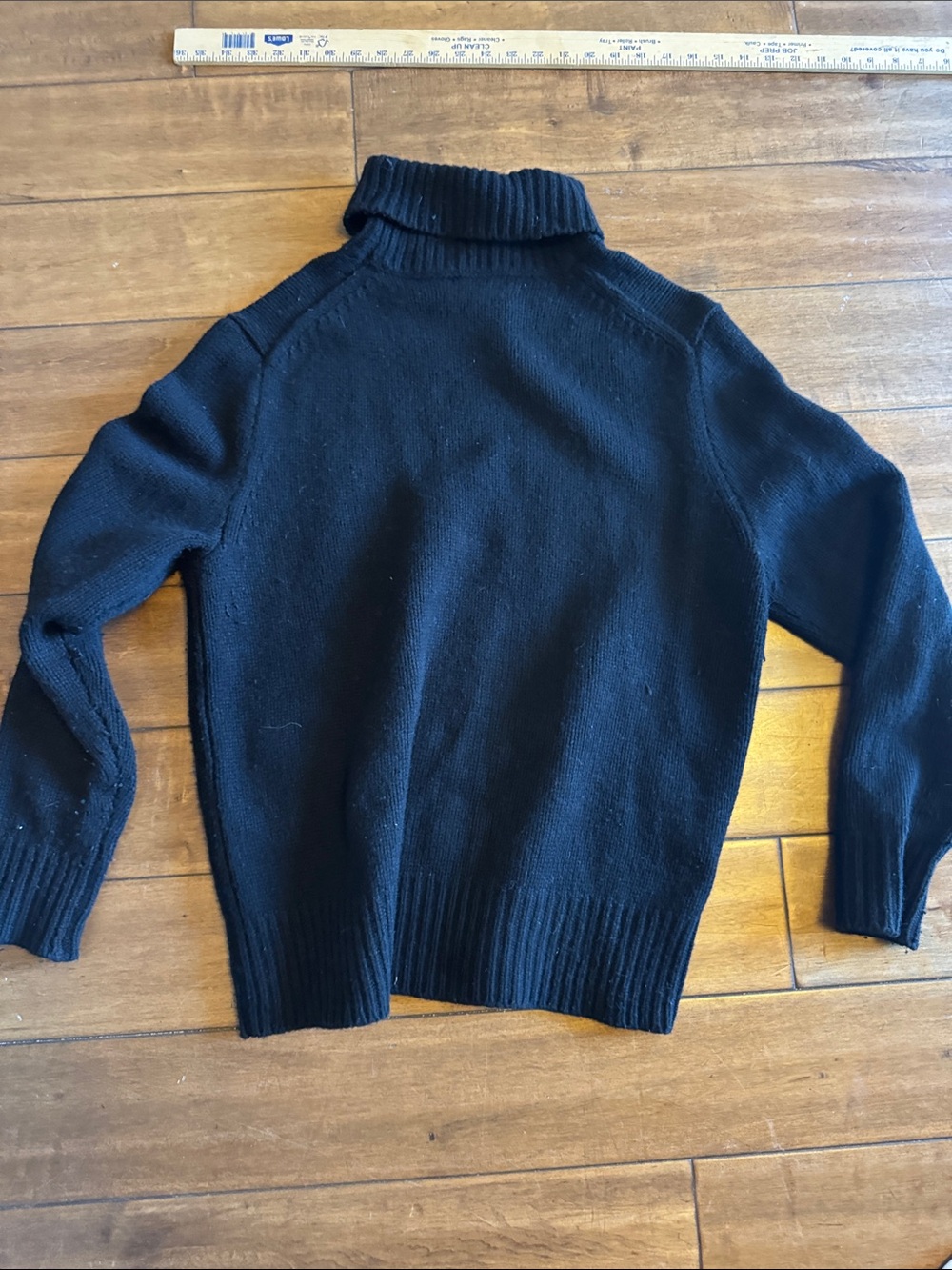 Polo by Ralph Lauren Black Turtleneck Sweater - Picture 4 of 4